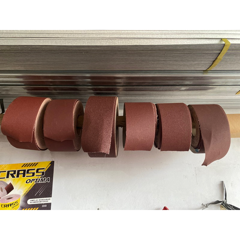 Sandpaper Roll meter Mixed per meter grit all Brands Shopee Singapore
