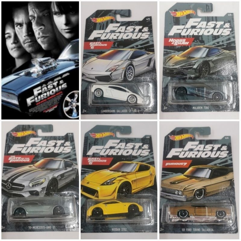 | Fast and Furious (2021) Series Assortment | Diecast Hot Wheels Fast ...