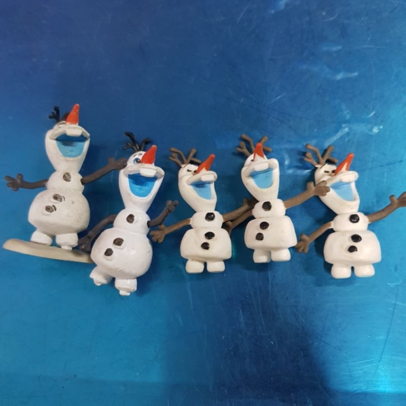 Olaf Miniature // Little OLAF Statue // OLAF Cake TOPPER | Shopee Singapore