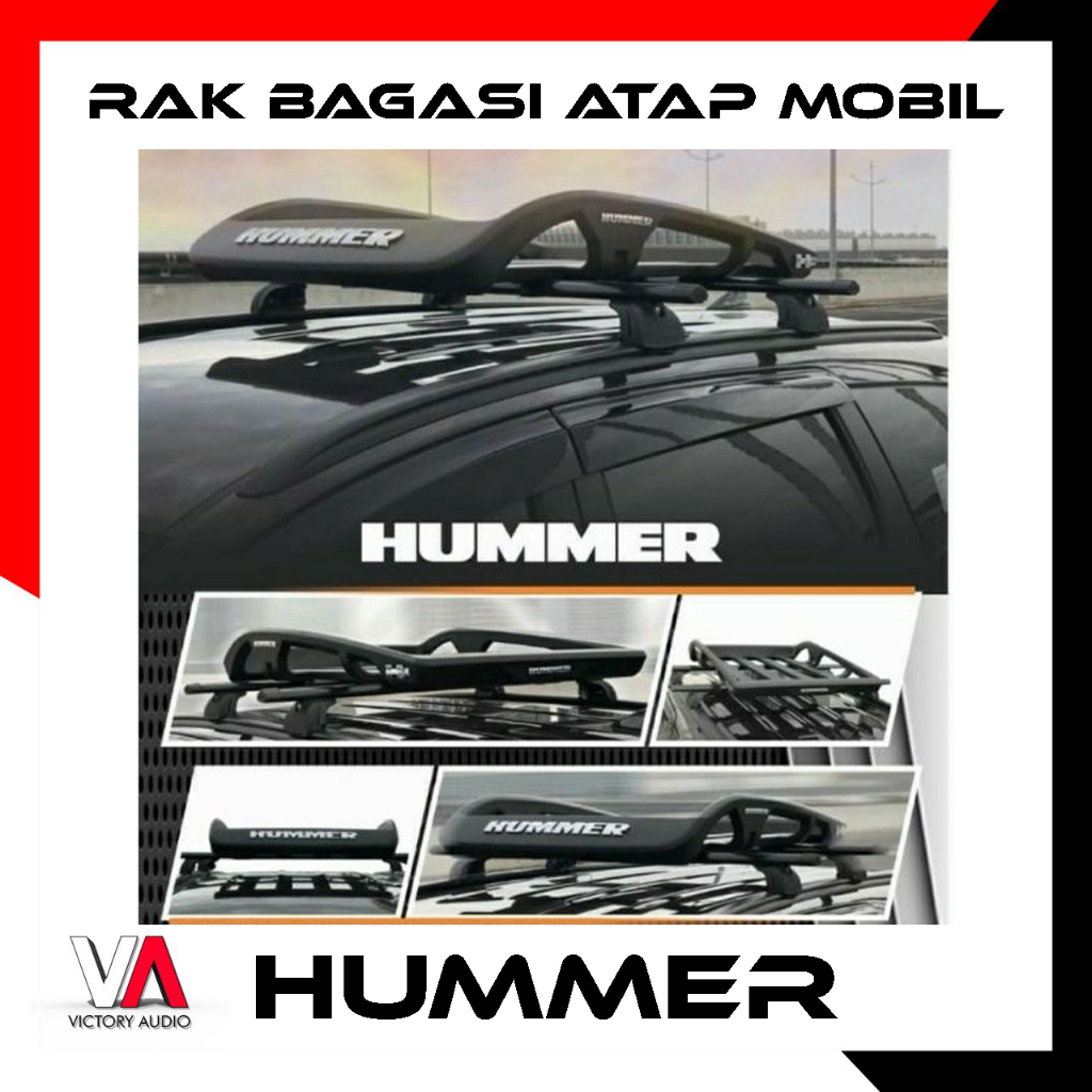 Hummer CAR Roof Cargo Luggage Rack Universal Luggage Roof Rack Cargo ...
