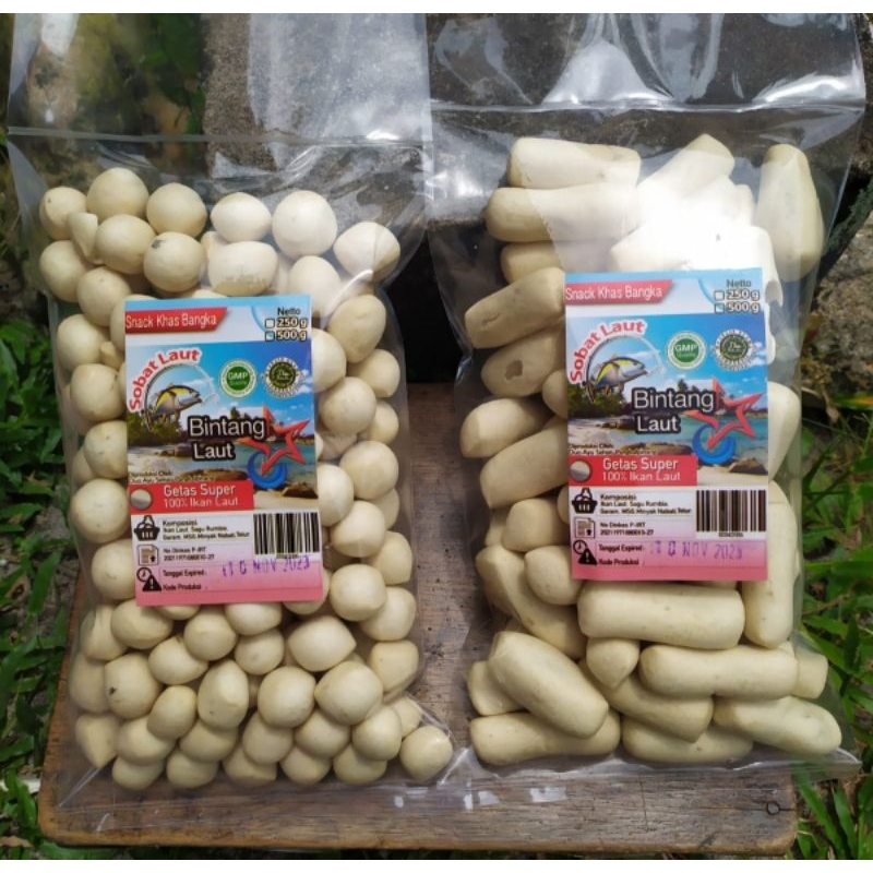 GETAS BINTANG SEA 200GRAM TYPICAL BANGKA CRACKERS GETAS BANGKA FISH ...
