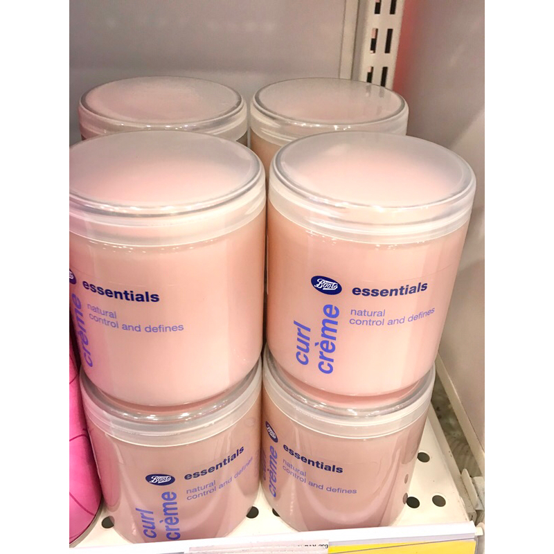 Boots Curl Creme Cream Essentials Natural Control Defines Hair