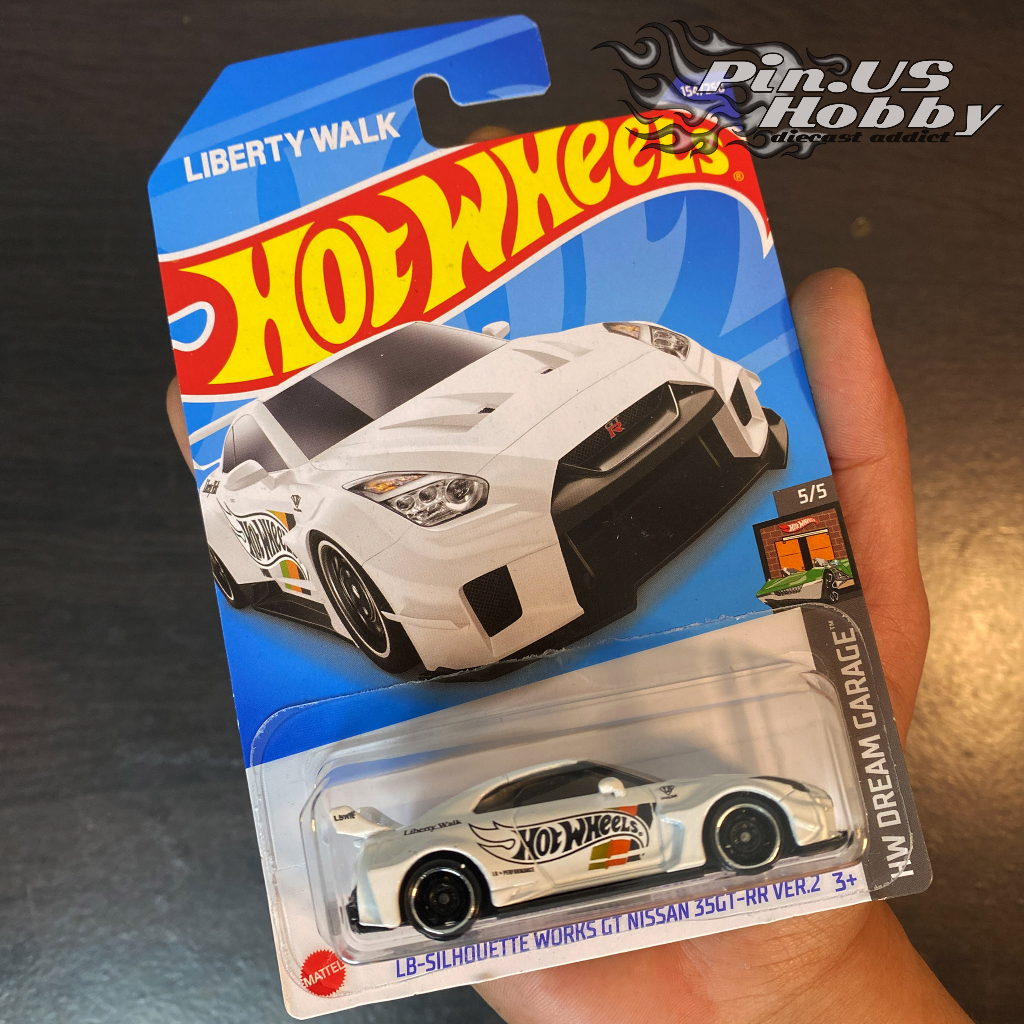PUTIH Hot WHEELS LB SILHOUETTE WORKS GT NISSAN 35GT RR VER2 WHITE/WHITE ...