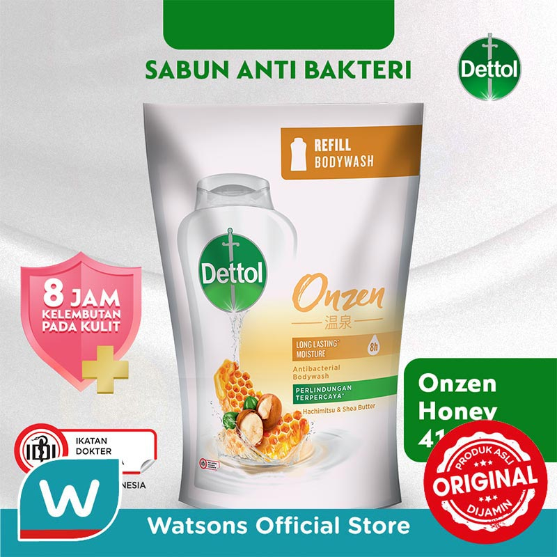 Dettol Body Wash Honey Refill 370gr