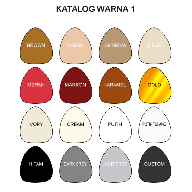 akrilik brush hexagonal segi 6 - akrilik warna bahan mahar - Gambar 4