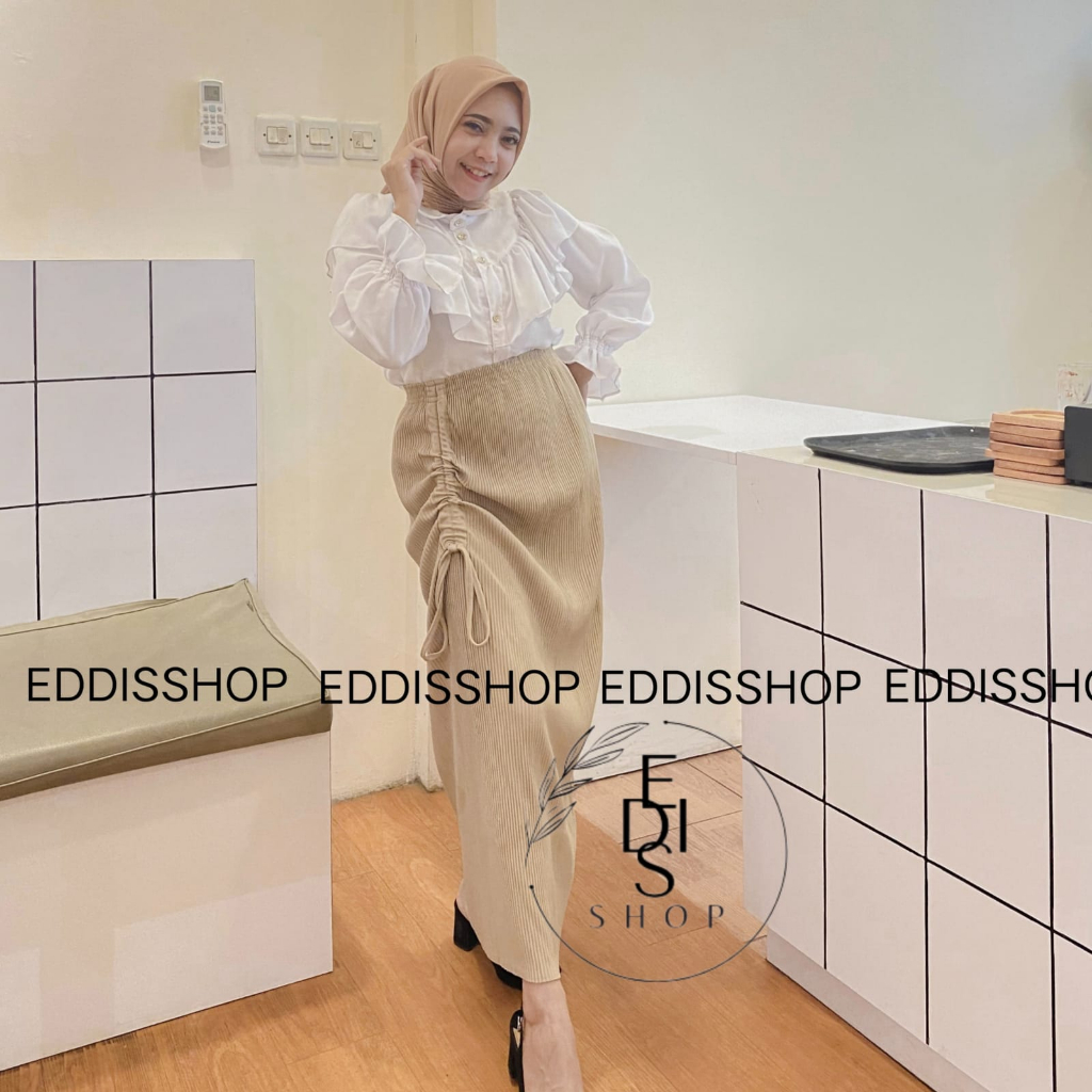 Premium SPAN Pleated SKIRT LIDI YURE SKIRT PLEATS LIDI FORMAL Office Pleated SPAN SKIRT Shopee Singapore