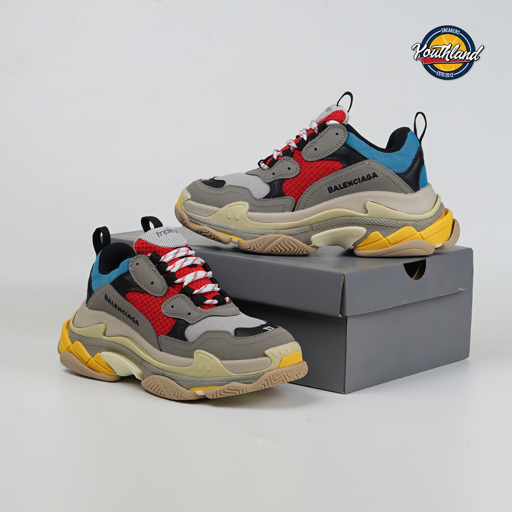 triple s black red white