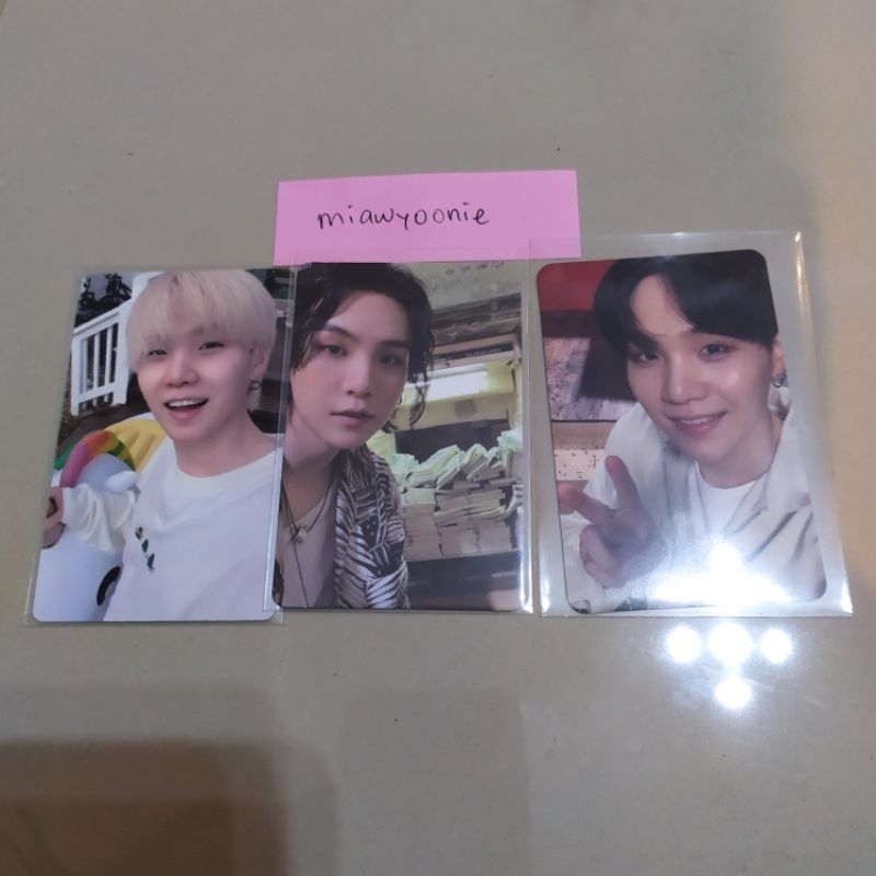 [READY] Pc PHOTOCARD BTS BANGTAN SUGA YOONGI ITS IN THE SOOP DDAY D-DAY ...