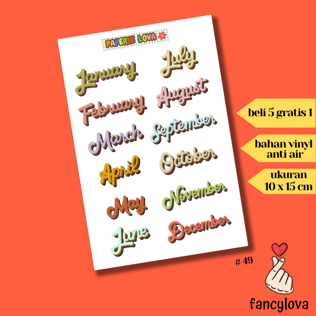 Aesthetic Stickers Waterproof Vinyl Tumblr Journal Scrapbook Sticker ...