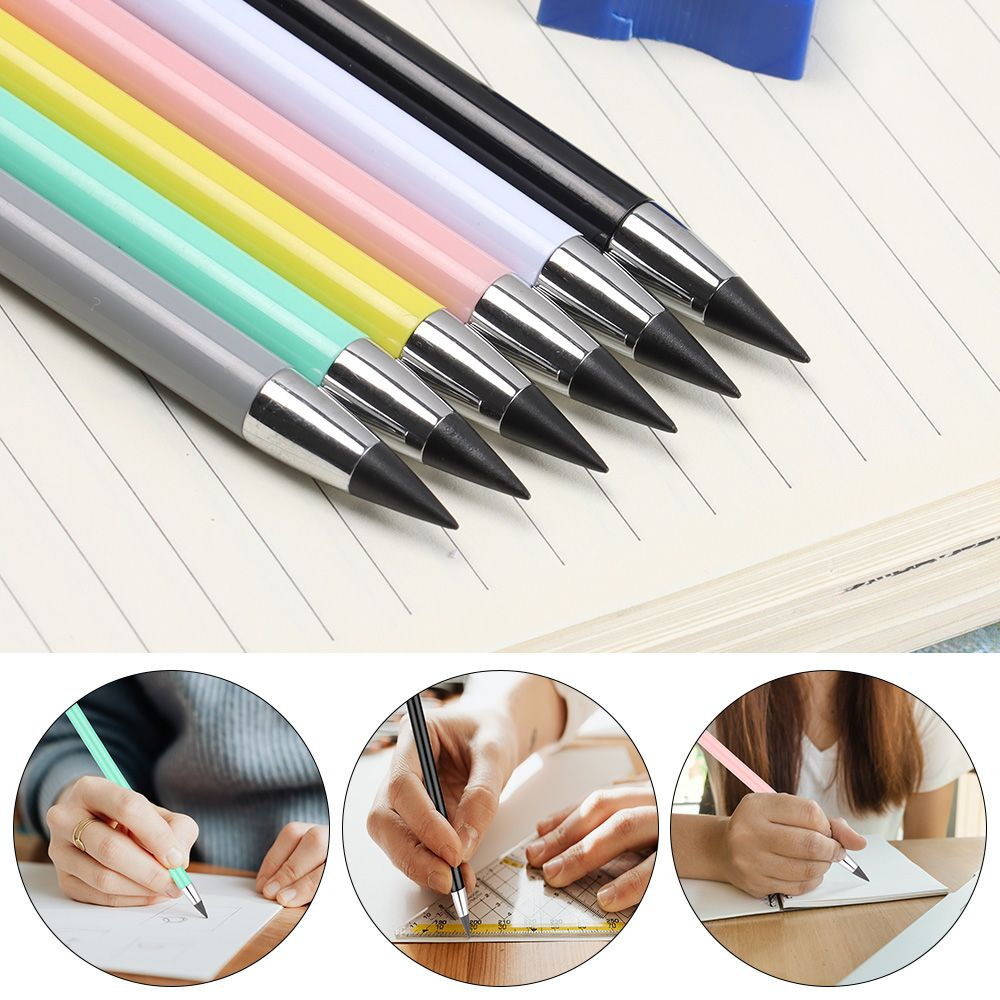 Pensil Abadi Tanpa Serut Macaron Series BlackTech - Gambar 2