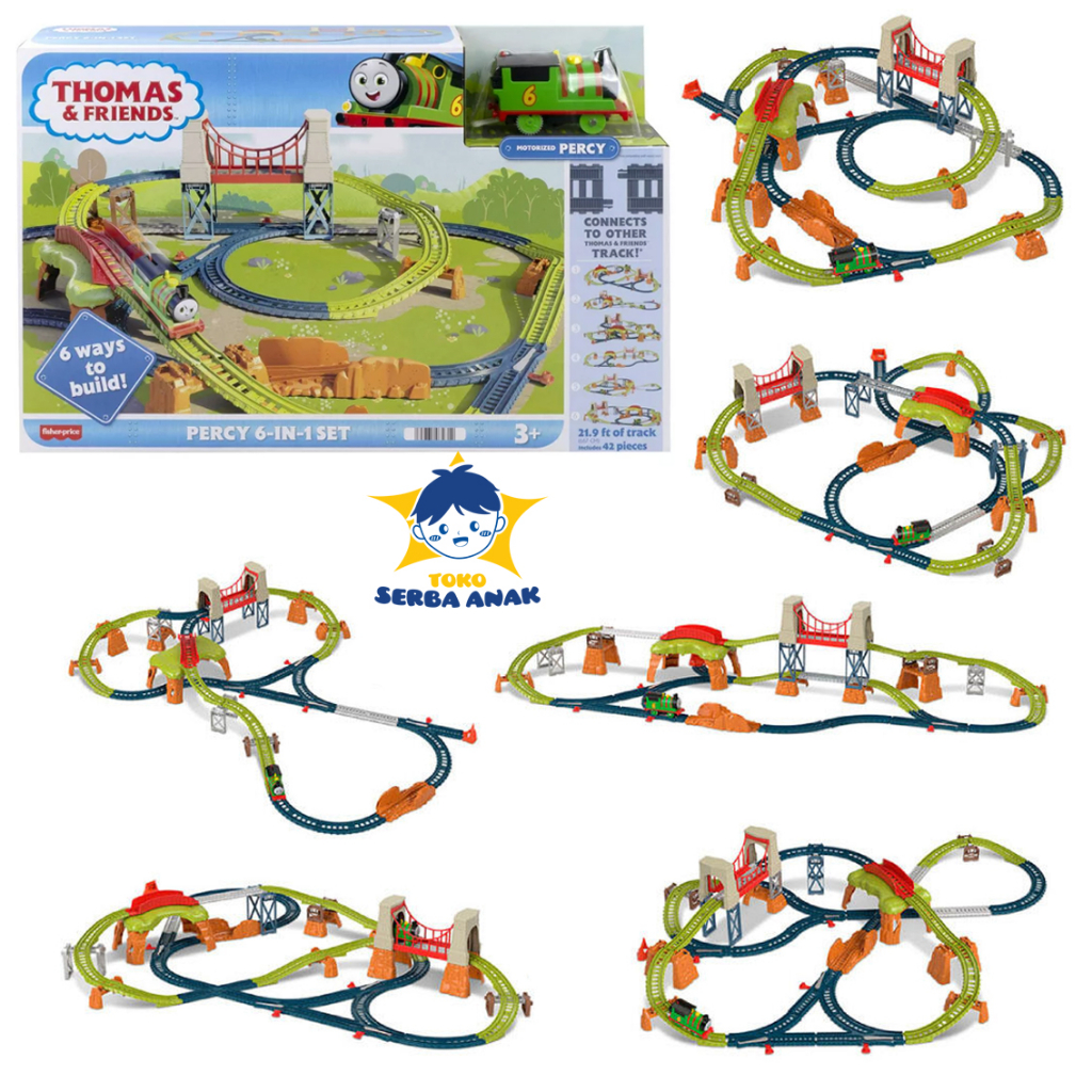 Percy 6 best sale in 1 trackmaster