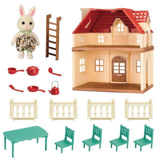  Epoch Sylvanian Families Sylvanian Family Green Hill House  ha-35 : Toys & Games