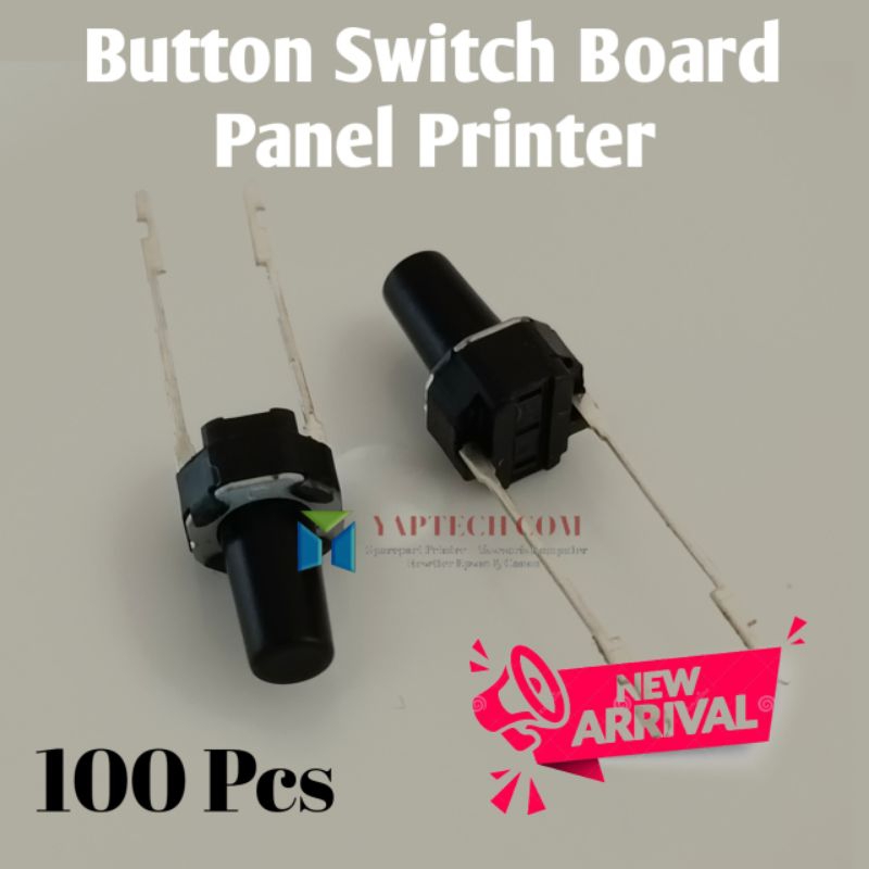 TOMBOL 100pcs Round Epson Panel Switch Button L3110 L3150 L5190 L1210 ...