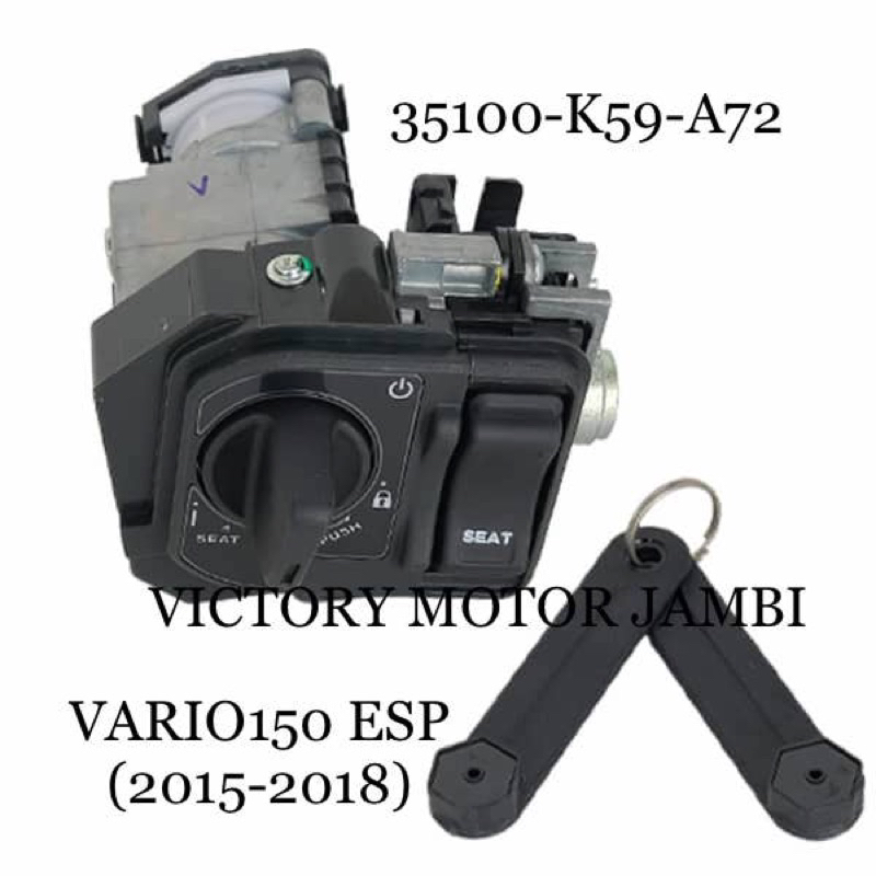 HONDA IGNITION KEY SET VARIO150 ESP 2018-2022 35100-K59-A72 AHMHONDA ...