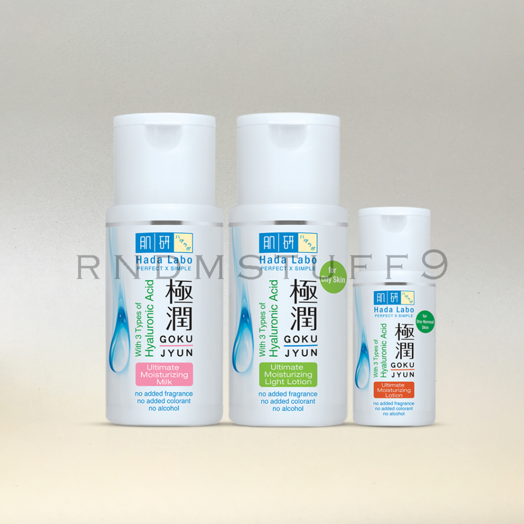 Hada Labo Gokujyun Ultimate Moisturizing Lotion/Ultimate Moist Light
