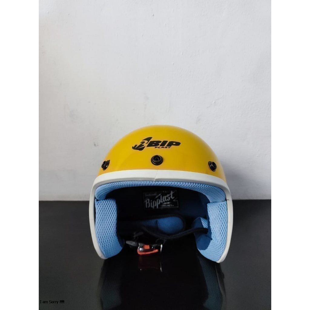 Helm anak ANT Mini Posh Elephant Yellow+ kaca(SNI)(3-6 thn) - Gambar 3