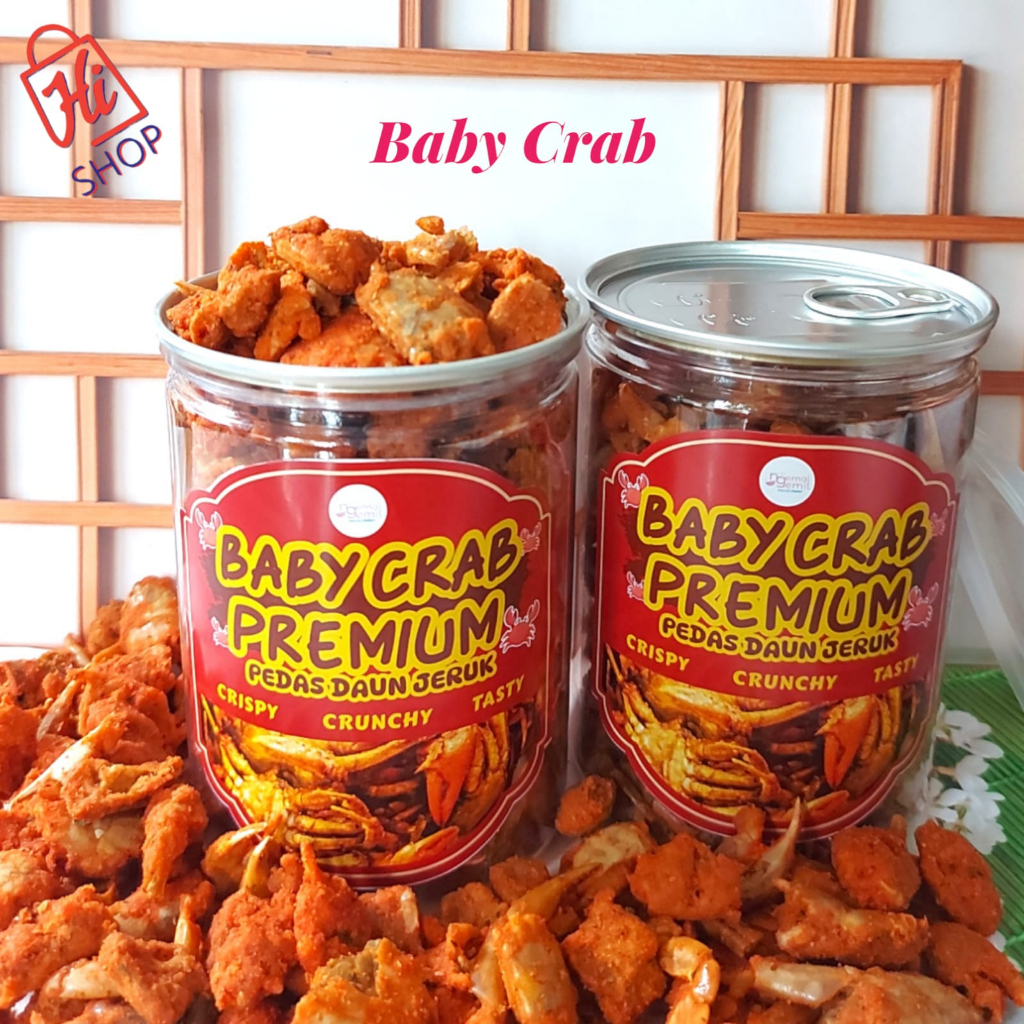 Can Baby Crab Crispy Lamongan Specialty Premium Quality Spicy Crispy ...