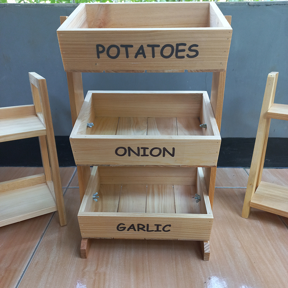 Skincare Makeup Rack | Spice Rack | KITCHEN SHELF | Onion Rack | Fruit ...