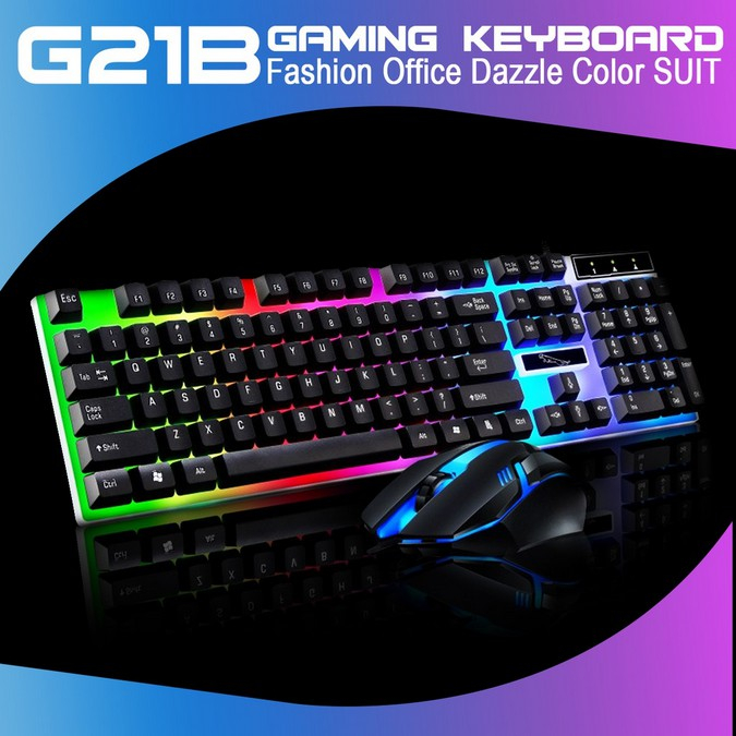 Gaming Keyboard And Mouse Package/Mouse And Keycaps Mechanical Keyboard ...