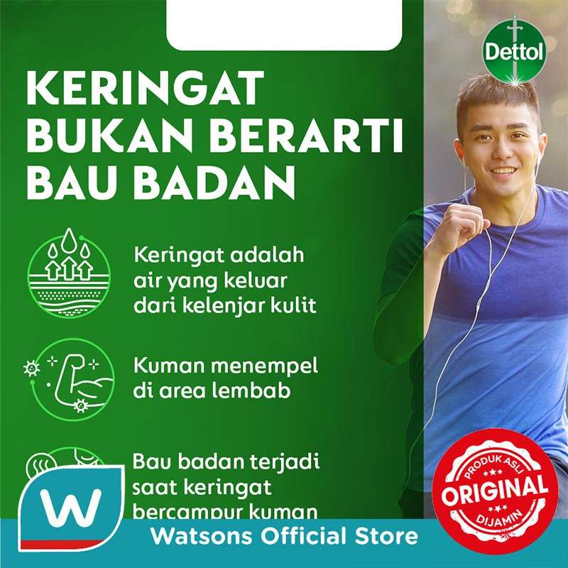 Dettol Antibacterial Bodywash Refill - Cool with Icy Mint & Bergamot 370ml - Gambar 4