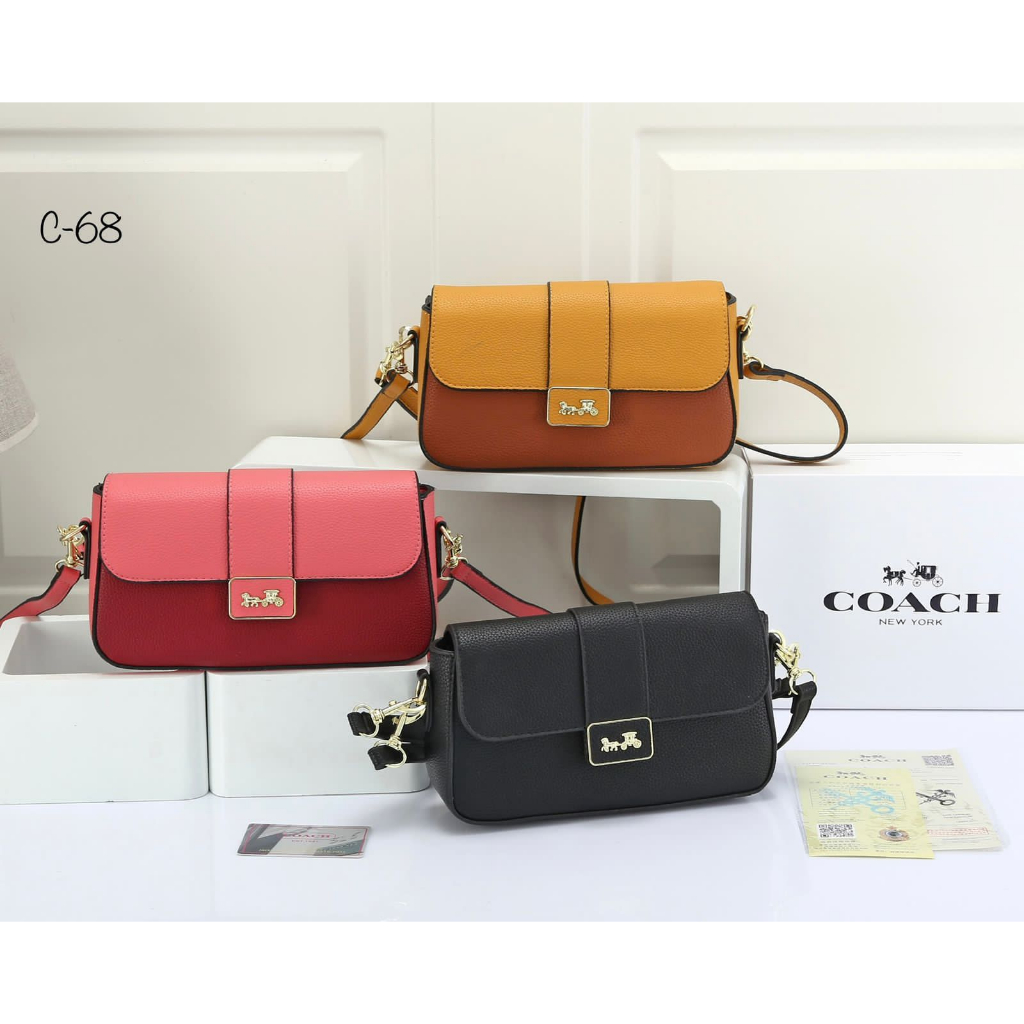 new-arrival-bag-new-coa-shoulder-bag-code-c-68-with-box-shopee