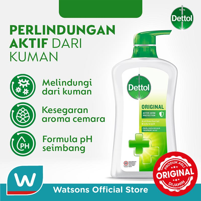 Dettol Body Wash Original 370gr - Gambar 3