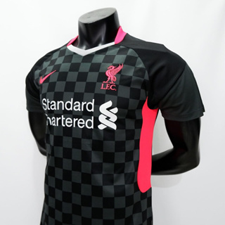 Mohamed Salah Liverpool Nike 2020/21 Third Replica Player Jersey - Black