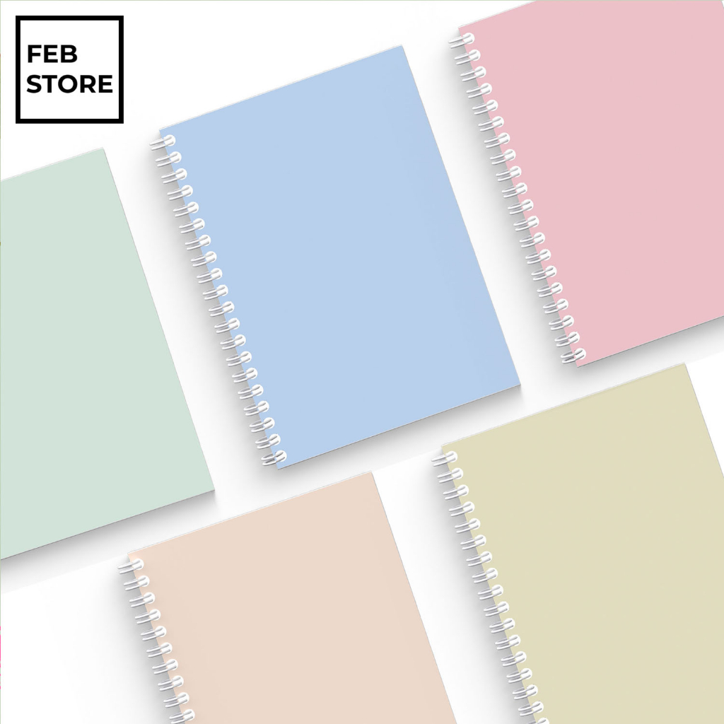 Note book A5 Pastel Aesthetic/Sketchbook/Notebook Cover Soft Color (50 ...