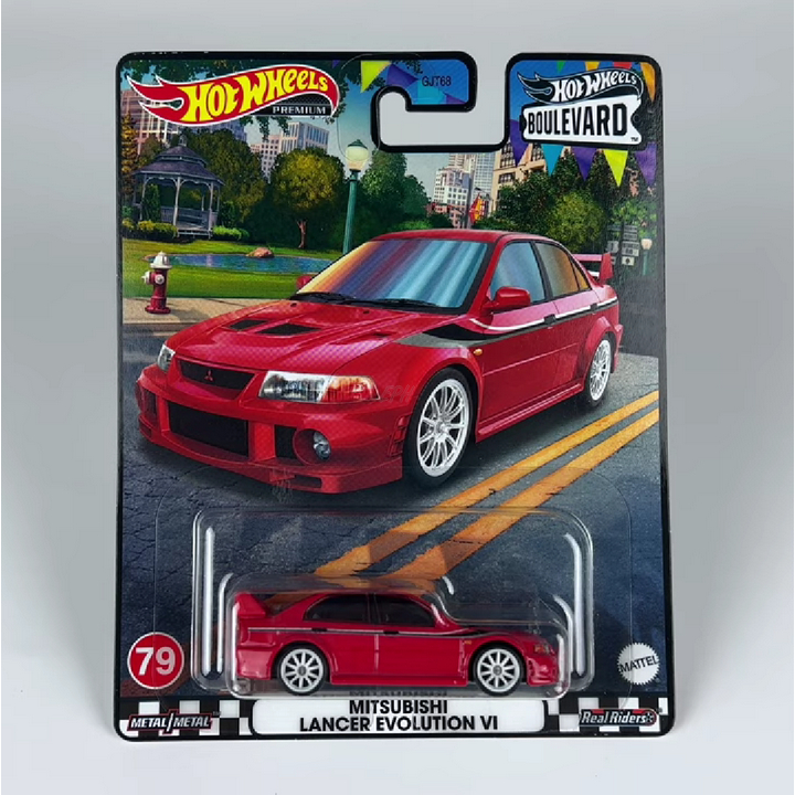 Mitsubishi lancer evolution hot wheels online