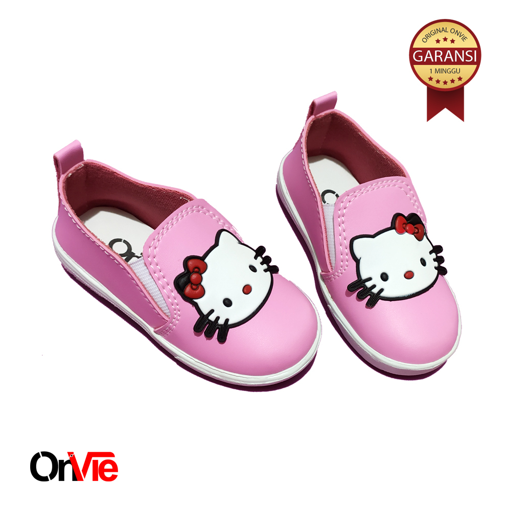 White slip on store shoes for toddlers