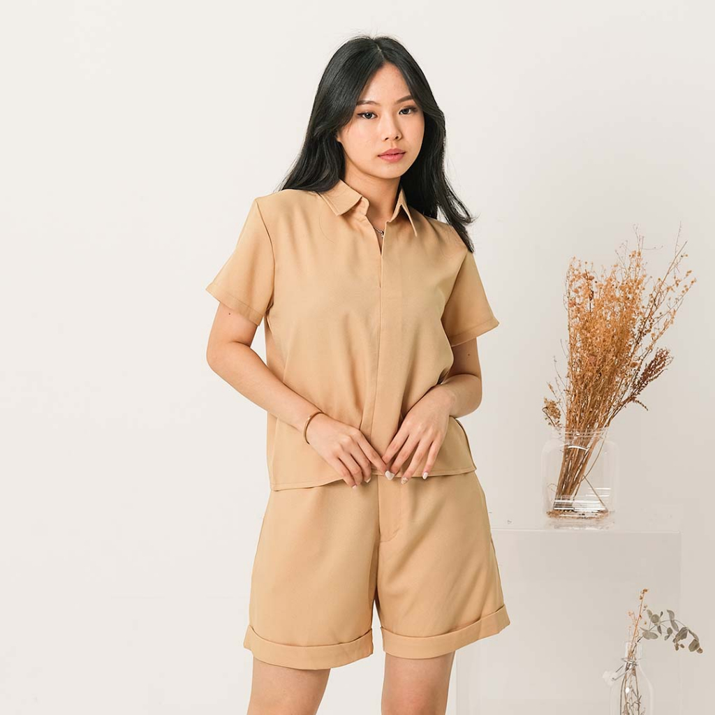 Michael's Collection - One Set Blouse and Short Pants Marissa