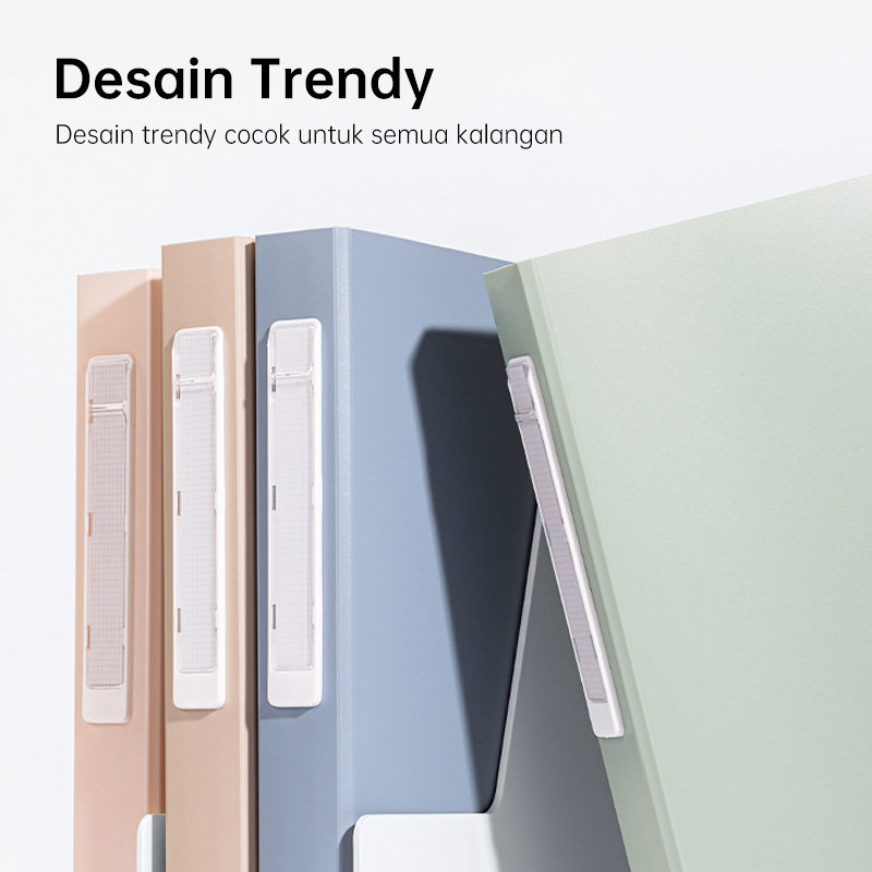 Nusign Display Book / File Map Clear Holder / Document Keeper A4 30 40 60 Slot NS16X - Gambar 4