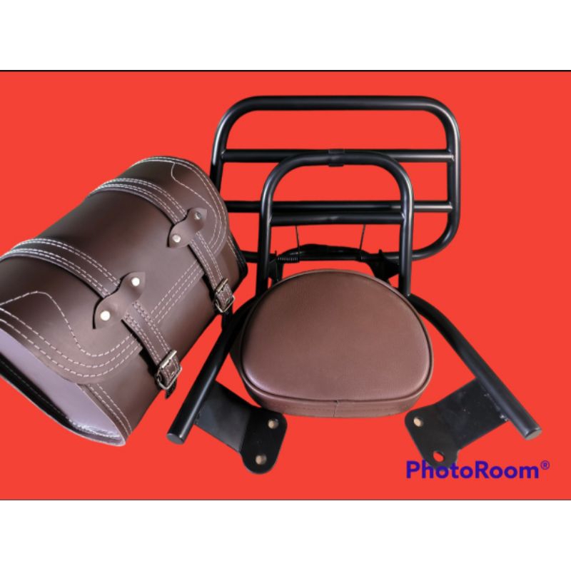 Back Rack / Backrack Honda Scoopy Genio and Yamaha Fazzio Plus Foam ...