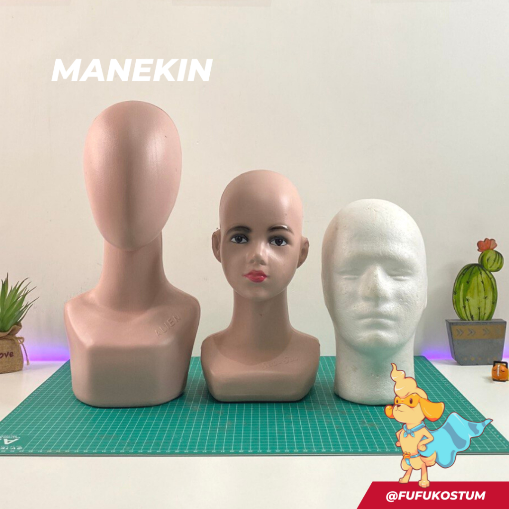 Head Mannequin For WIG (Interior Mannequin, Children's Mannequin, Foam