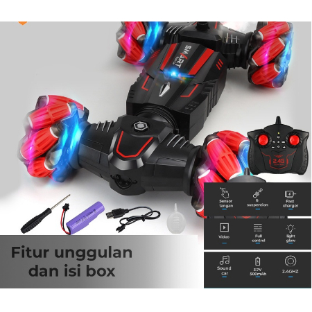 Toy Car Remote Control RC Hand Gesture Sensor Hand Double Remote ...