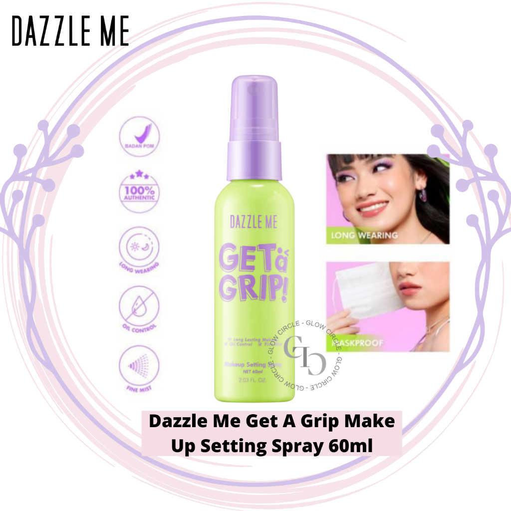 [NEW] Dazzle ME Get a Grip Makeup Setting Spray | Beauty Protecting 4x ...