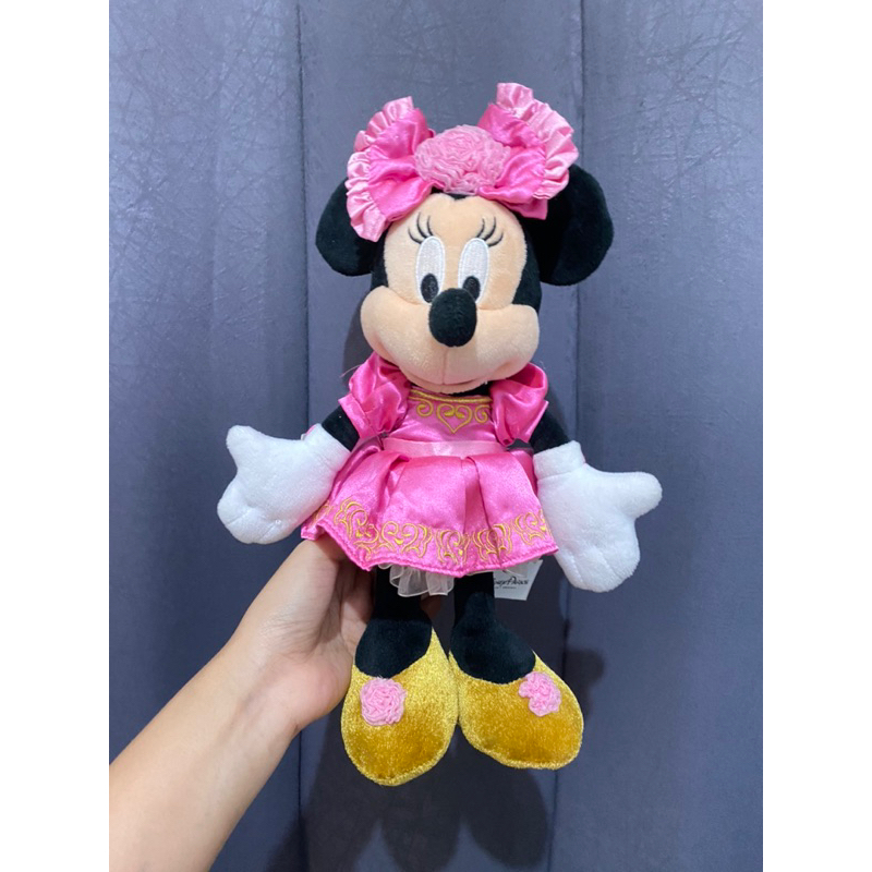Minnie Mouse Character Doll Costume Pink size 30cm Original/Cute Minnie ...