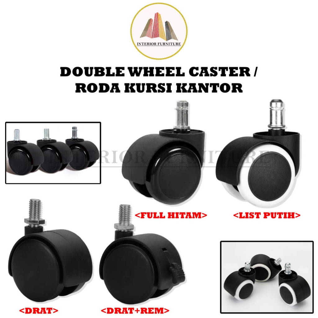 Mattress Wheel/Office Wheel 2 INCH Office Chair Wheel Shopee Singapore