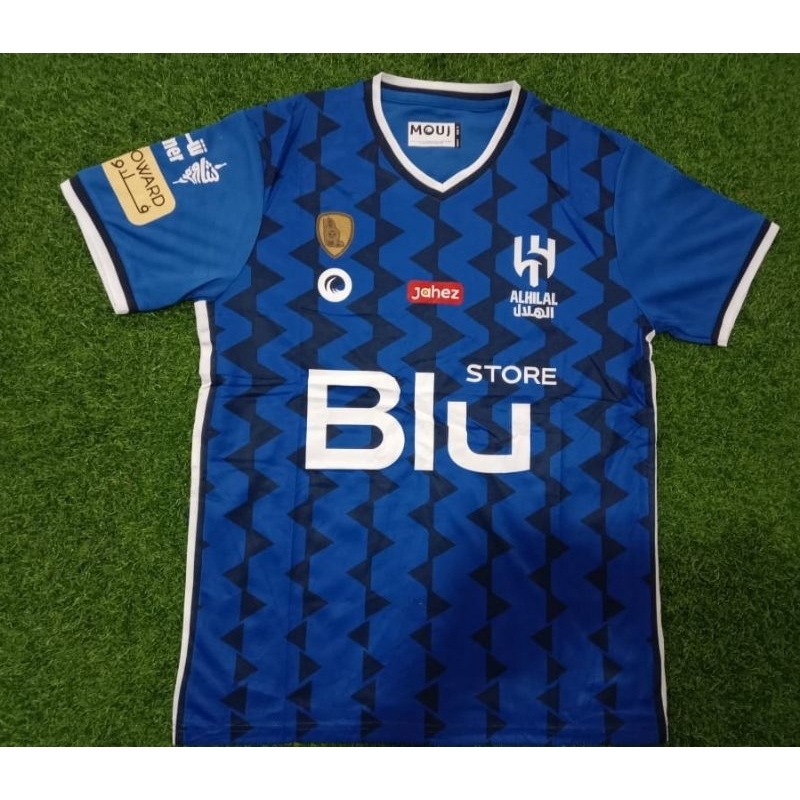 Al HILAL HOME NEW Soccer JERSEY 2023/2024 IMPORT Latest AL HILAL