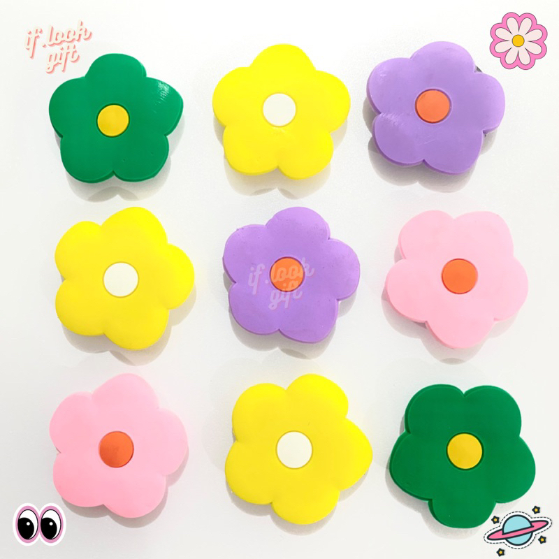 Pop Socket 3D Flower Shape | 3d Griptok | 3d Griptok | Pvc Phone Holder ...