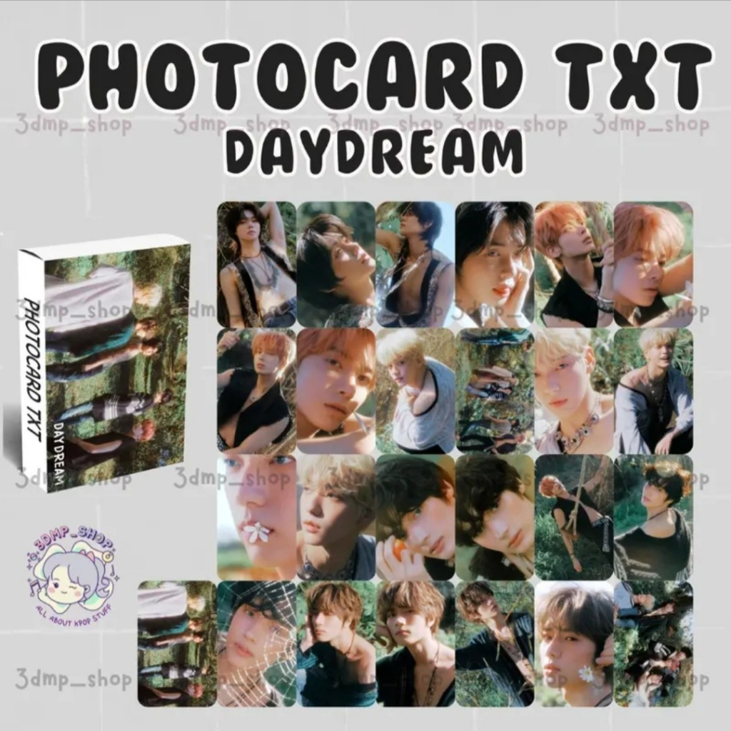 25 Sheets] photocard lomo photo card TXT Soobin Taehyung Kai