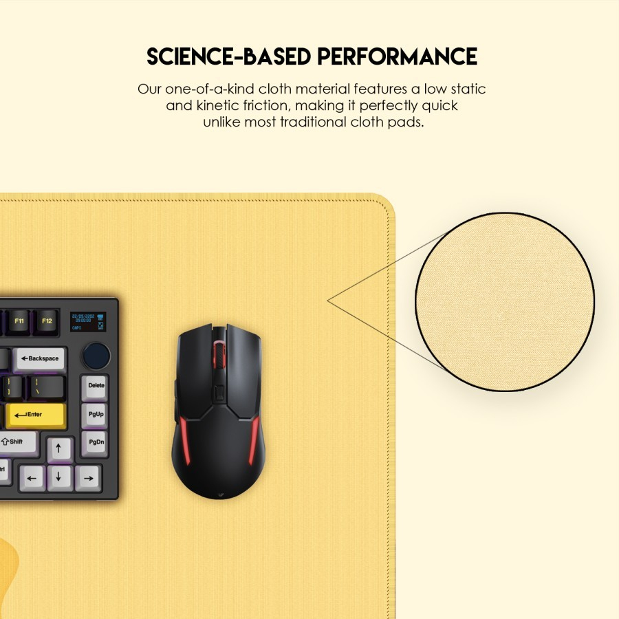 Fantech ATO Vibe Edition Deskmat MP905 Mousepad XL - Gambar 4