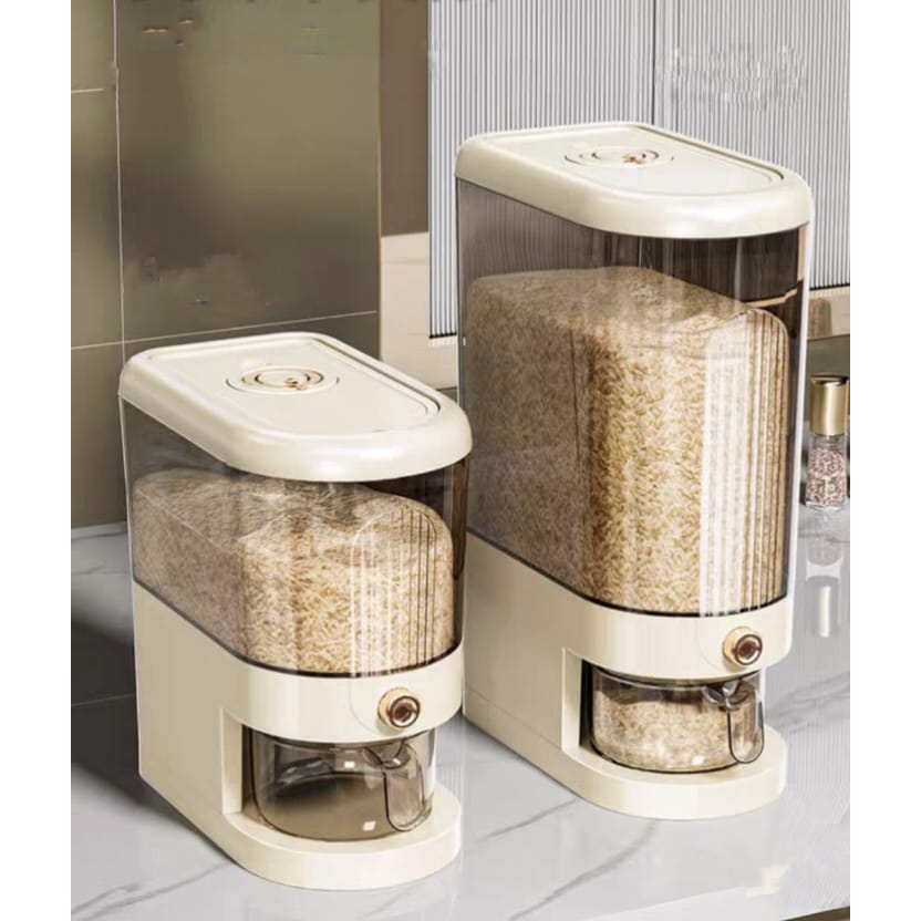 Littleapple_o Rice Dispenser/Rice Dispenser/Clear Rice Dispenser ...