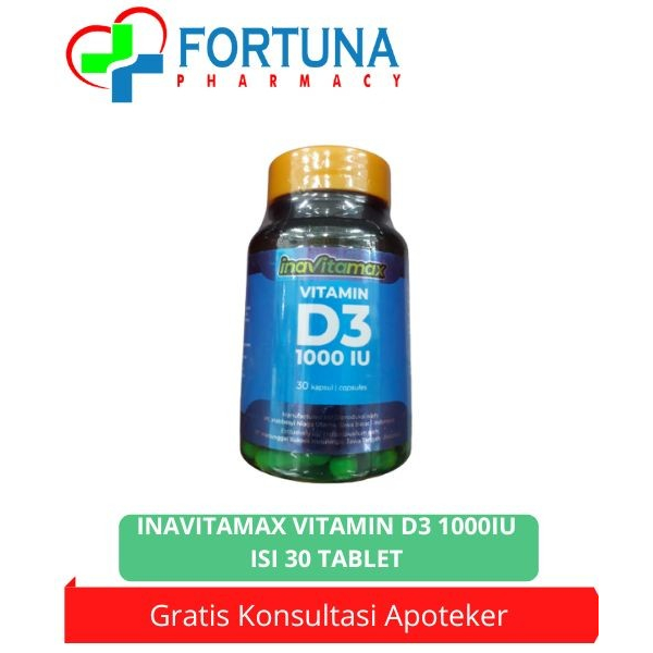 Vit D Inavitamax Vitamin D3 1000 Iu Health Supplement/ | Shopee Singapore
