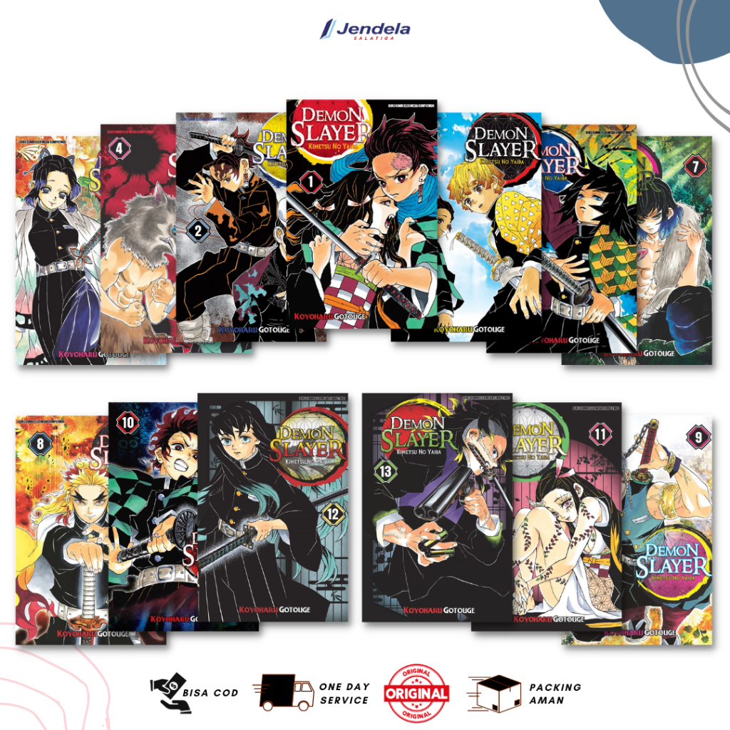 Kimetsu No Yaiba 13th Demon Slayer Comic Complete Series 