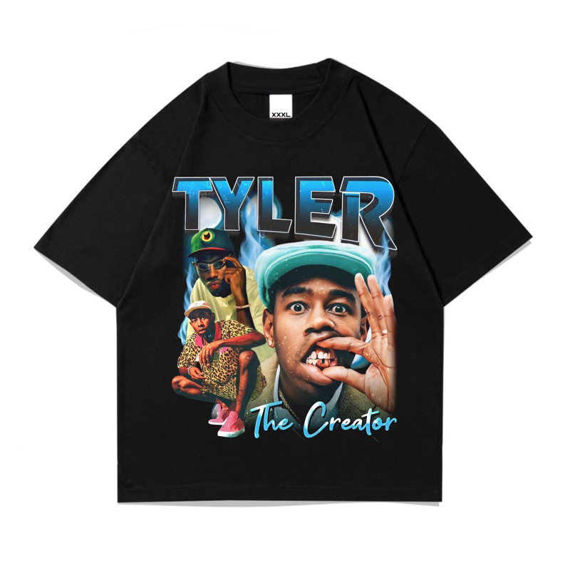 TYLER The Creator T-shirt | Oversized Black Vintage Tshirt | Rap tee ...