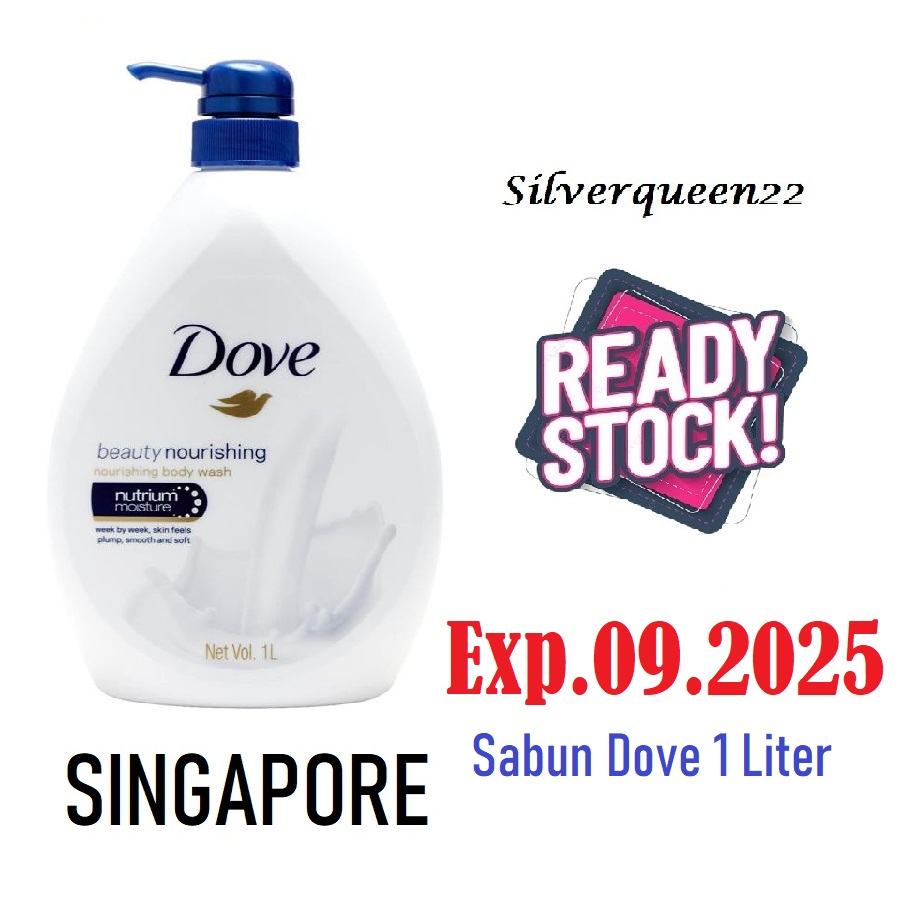 Dove beauty nourishing bdy wash 1liter original import singapore Dark ...