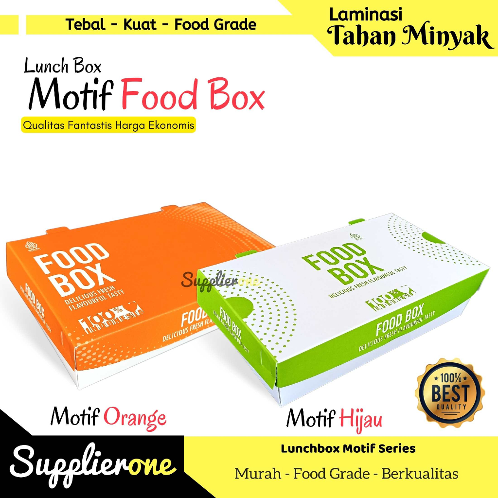 Motif Printed Paper Lunch Box/Paper Lunch Box/Paper Lunch Box / Chicken