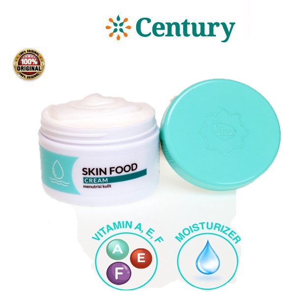 Viva Skin Food Cream 30gr / Pelembap Badan / Moisturizing / Vitamin Pelembap Kulit