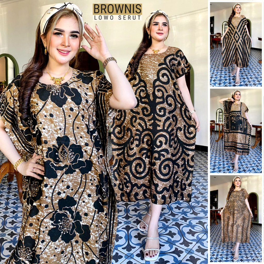 Negligee Tiedye JUMBO BROWNIES Brown Bat Bats LD 120 JUMBO Drawstring ...